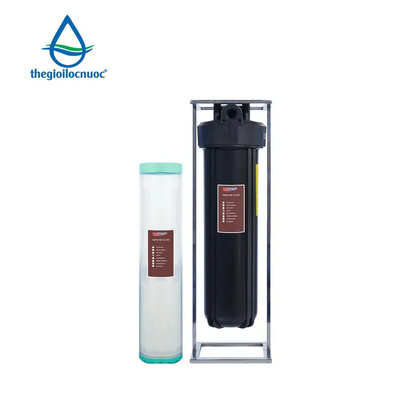 Bộ lọc chống cáu cặn USTopwater 20 inches béo, Model: Scala-45-AS, Công suất 1200 lít/giờ, Vỏ nhựa