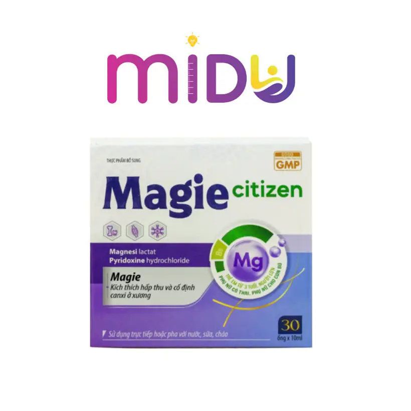 Thực phẩm bổ sung Magie Citizen
