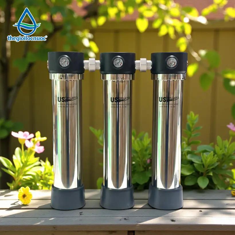 Bộ lọc tổng USTOPWATER, model: Delux-XS