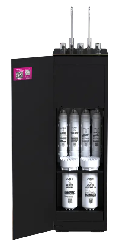 Máy lọc nước ion kiềm Hydrogen nóng lạnh nguội Mutosi MP-S128H